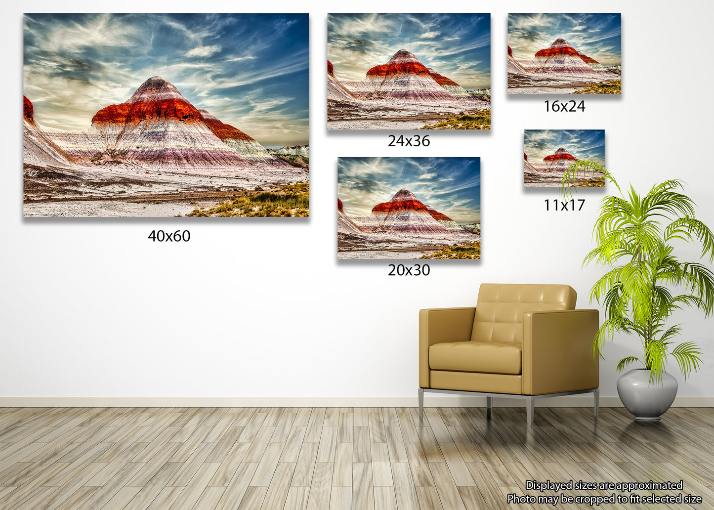 Painted Mountains of Petrified Forest National Park