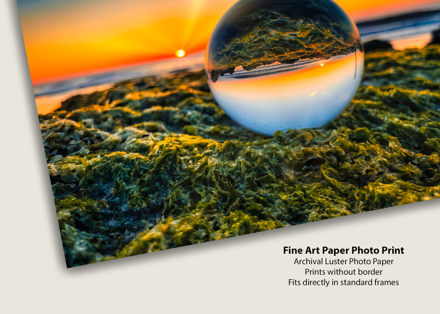 Sunrise through the Lensball