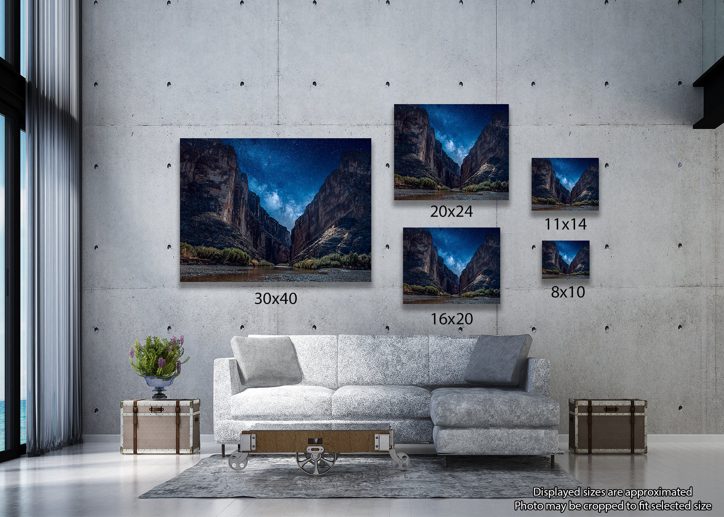 Vía Láctea sobre Big Bend