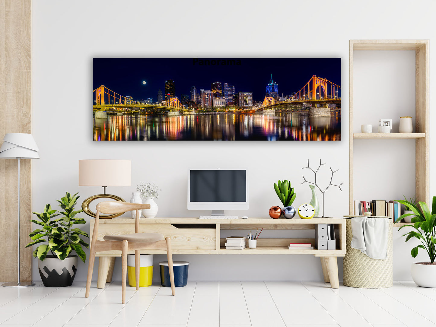 Bridges of Pittsburgh Pano image 4