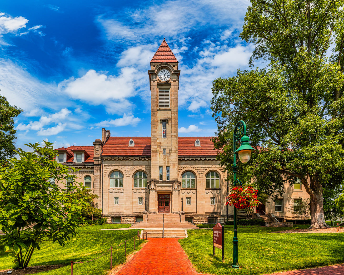 Blue Skies at the Student Building image 0