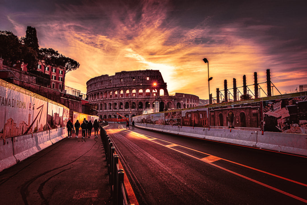 Sunrise at the Colosseum image 0