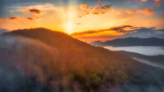 Sunrise through the Clouds image 0