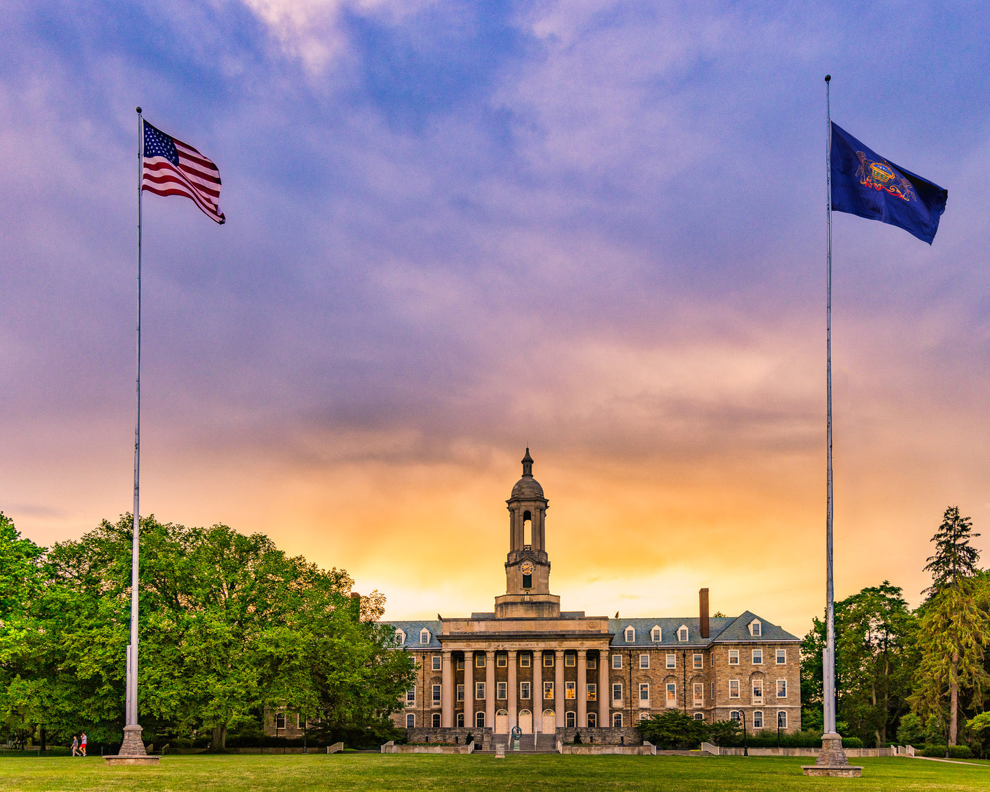 Sunset at Old Main image 0