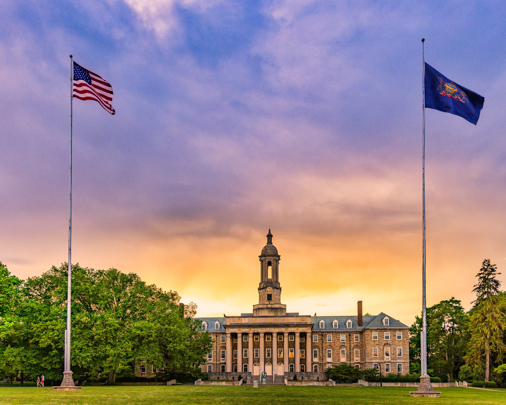Sunset at Old Main image 0