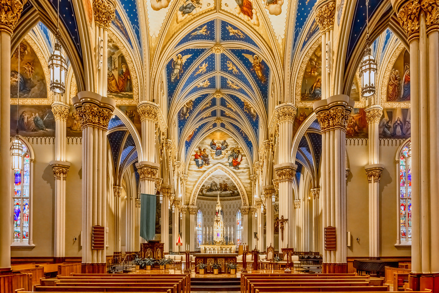 Inside the Basilica of the Sacred Heart image 0