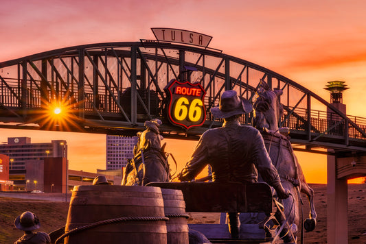 Sunrise and Stagecoaches image 0