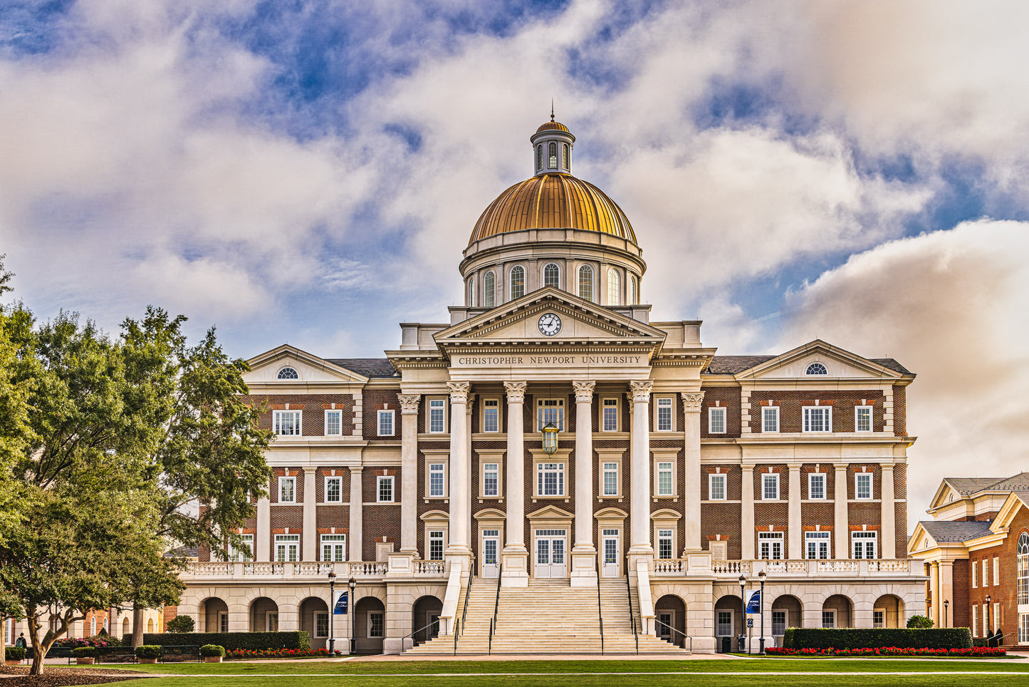 Clouds Over Christopher Newport image 0