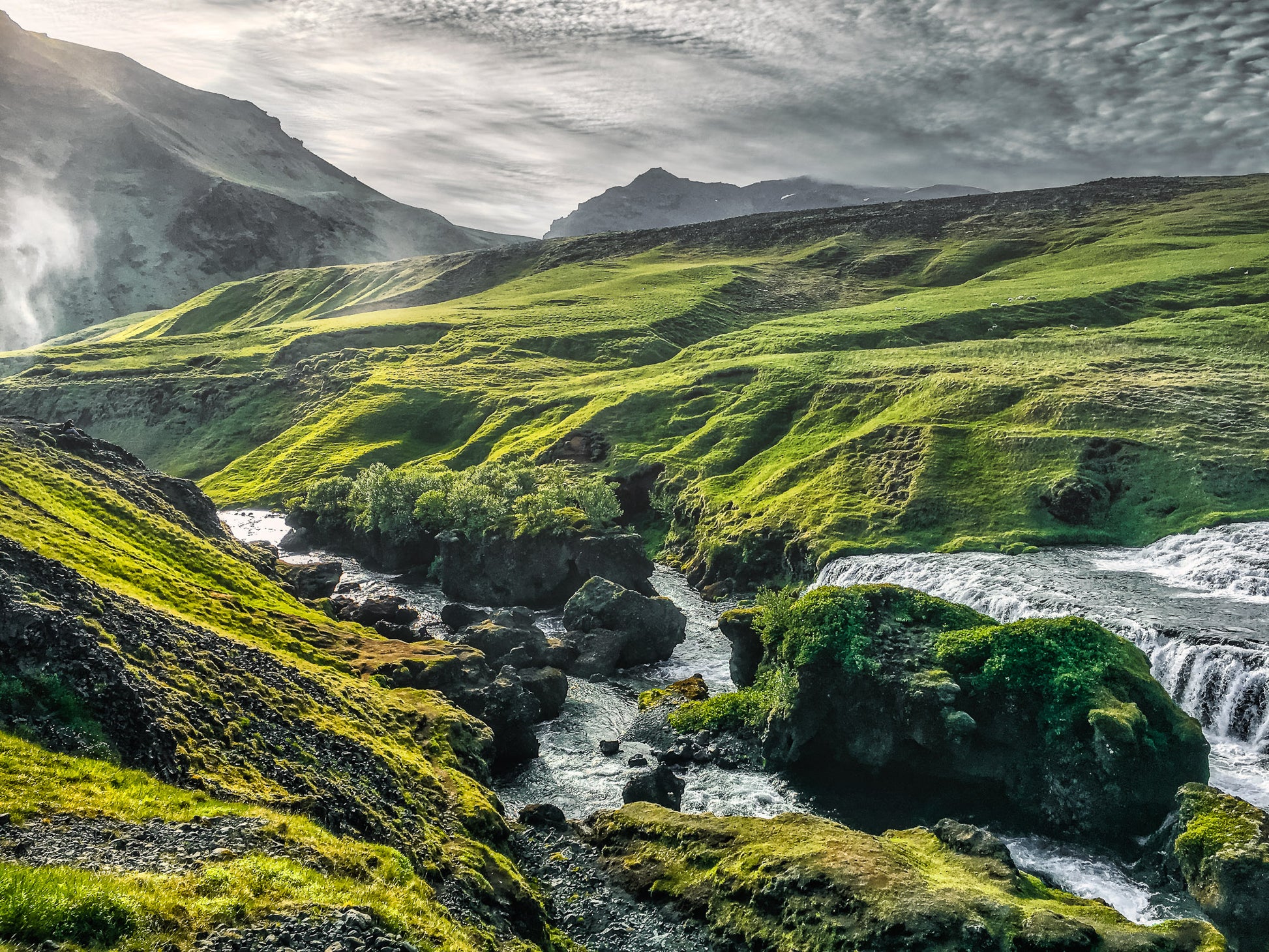 Hazy Skoga River image 0