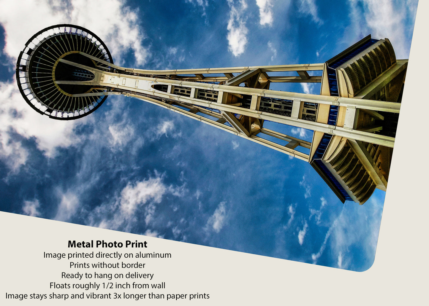 Mirando hacia la Space Needle