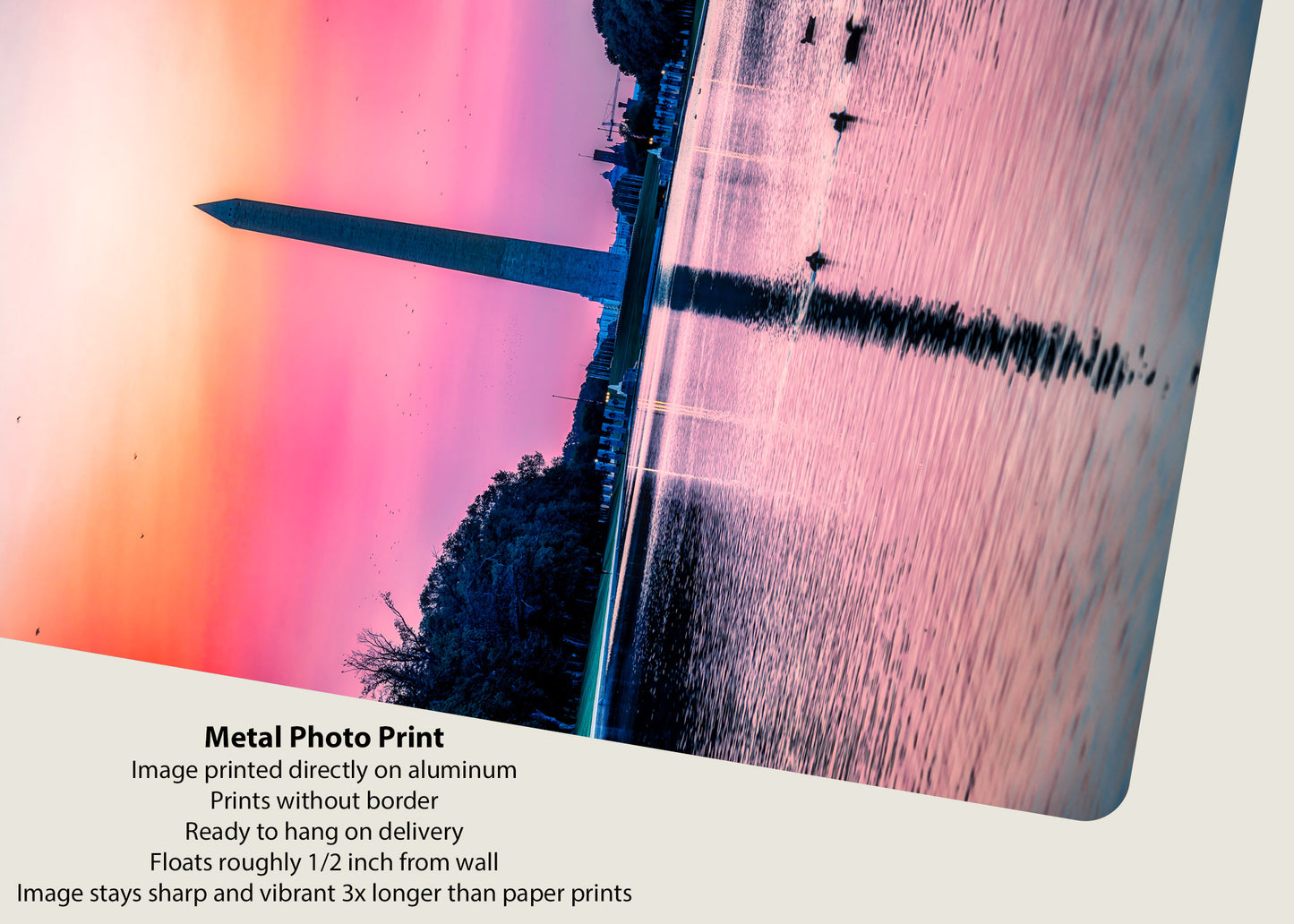 Sunrise over Reflecting Pool