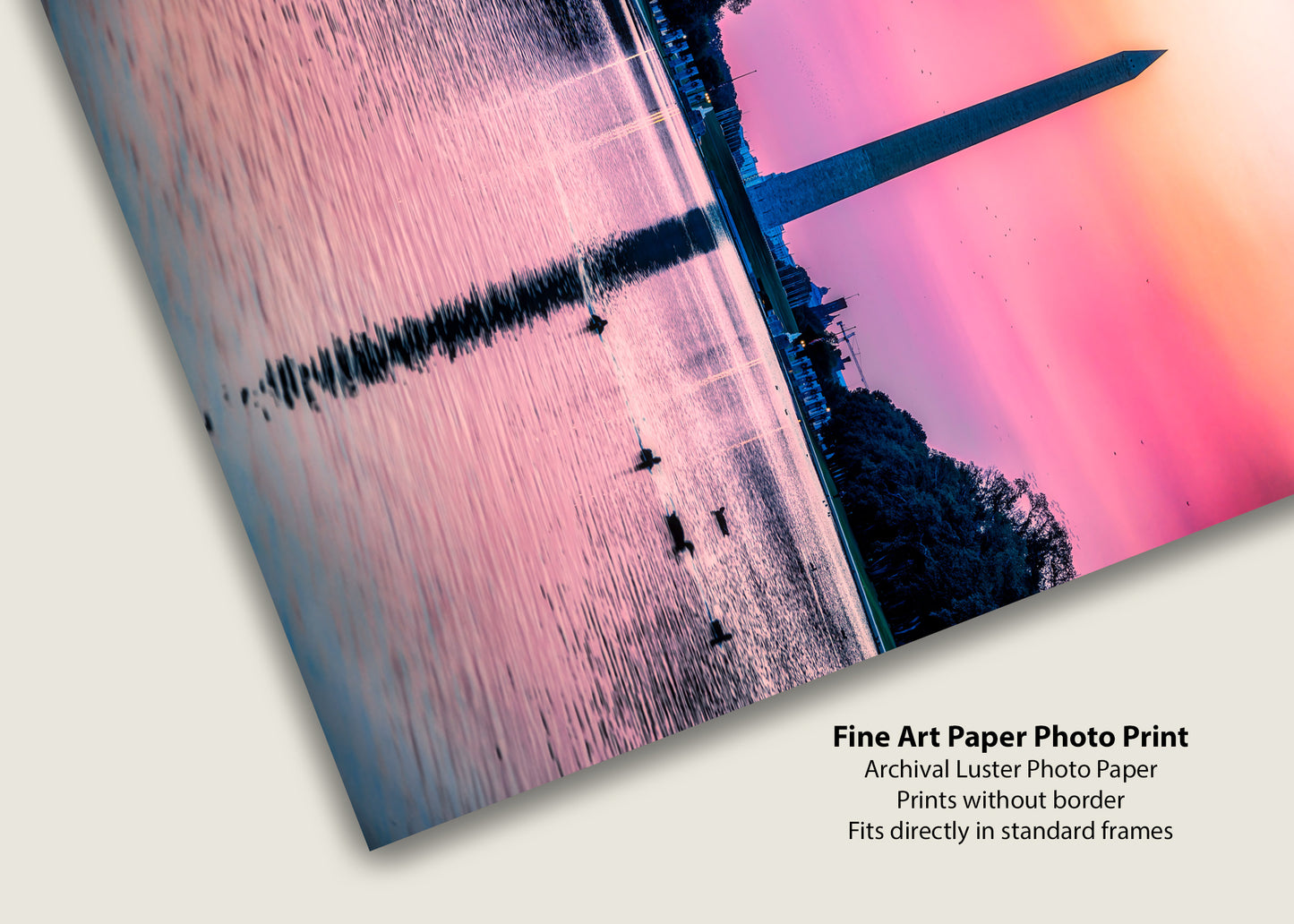 Sunrise over Reflecting Pool