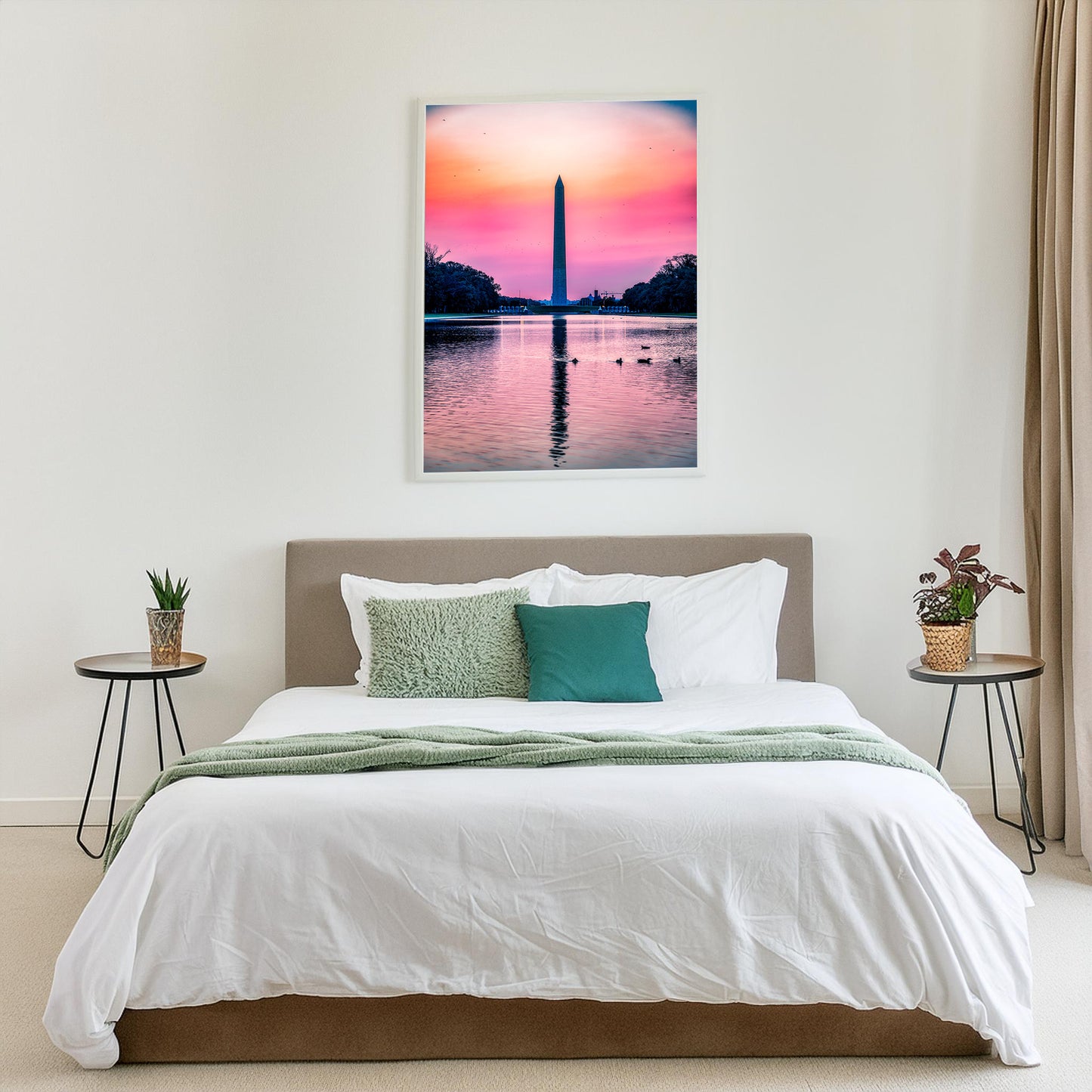 Sunrise over Reflecting Pool