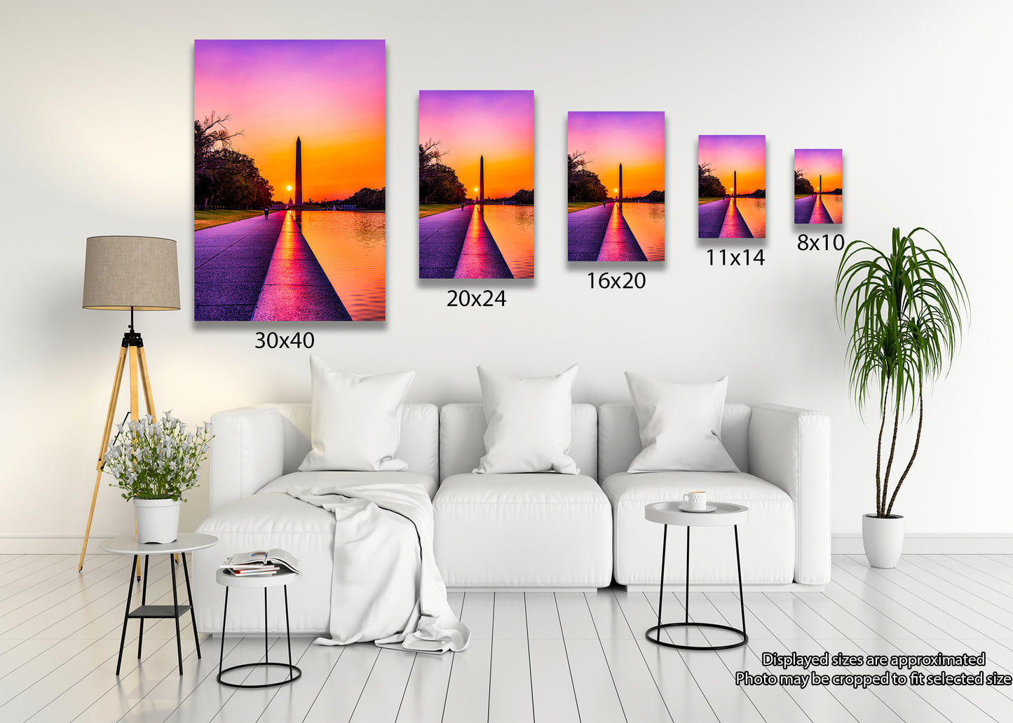 Morning Stroll by the Reflecting Pool