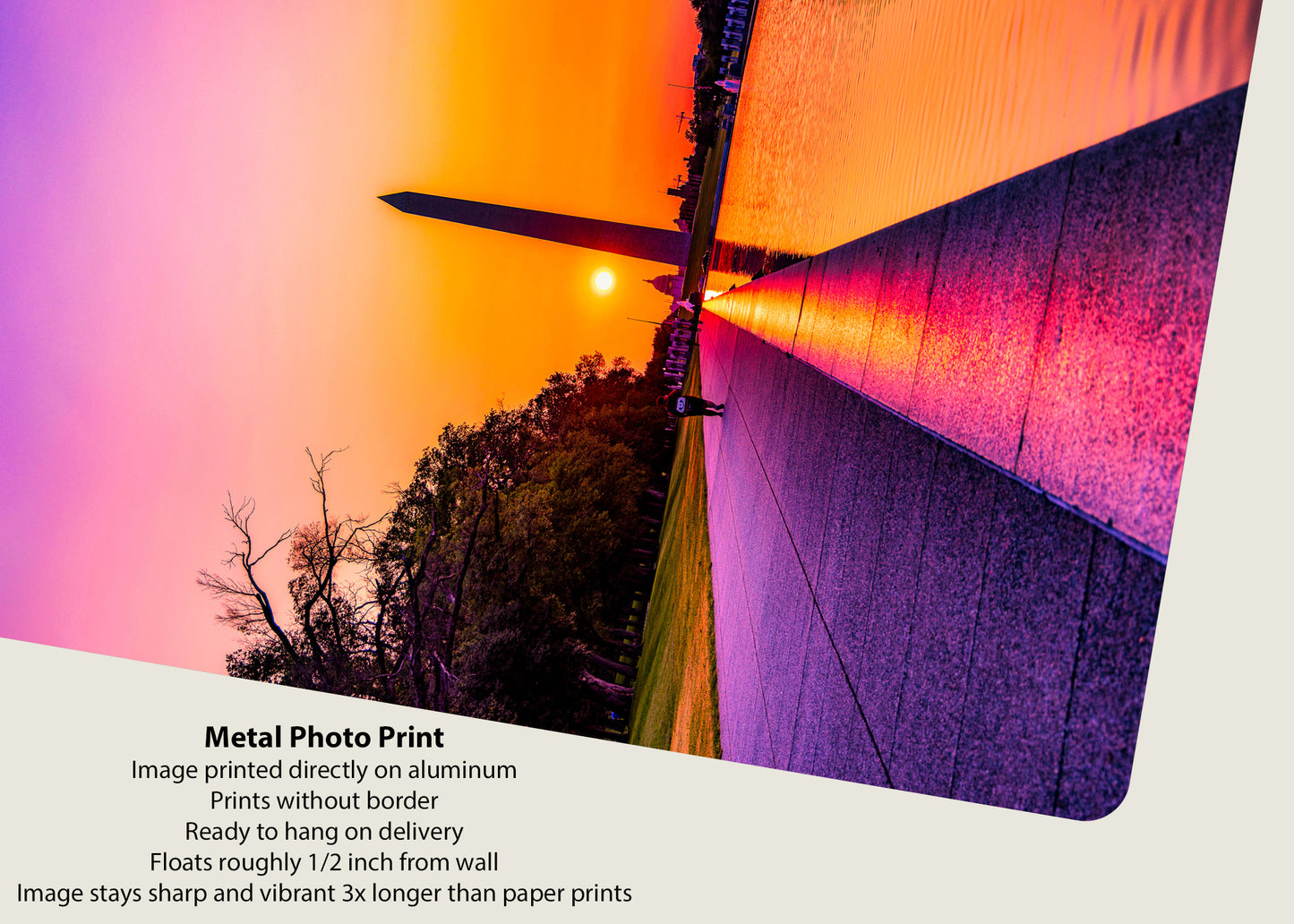 Morning Stroll by the Reflecting Pool