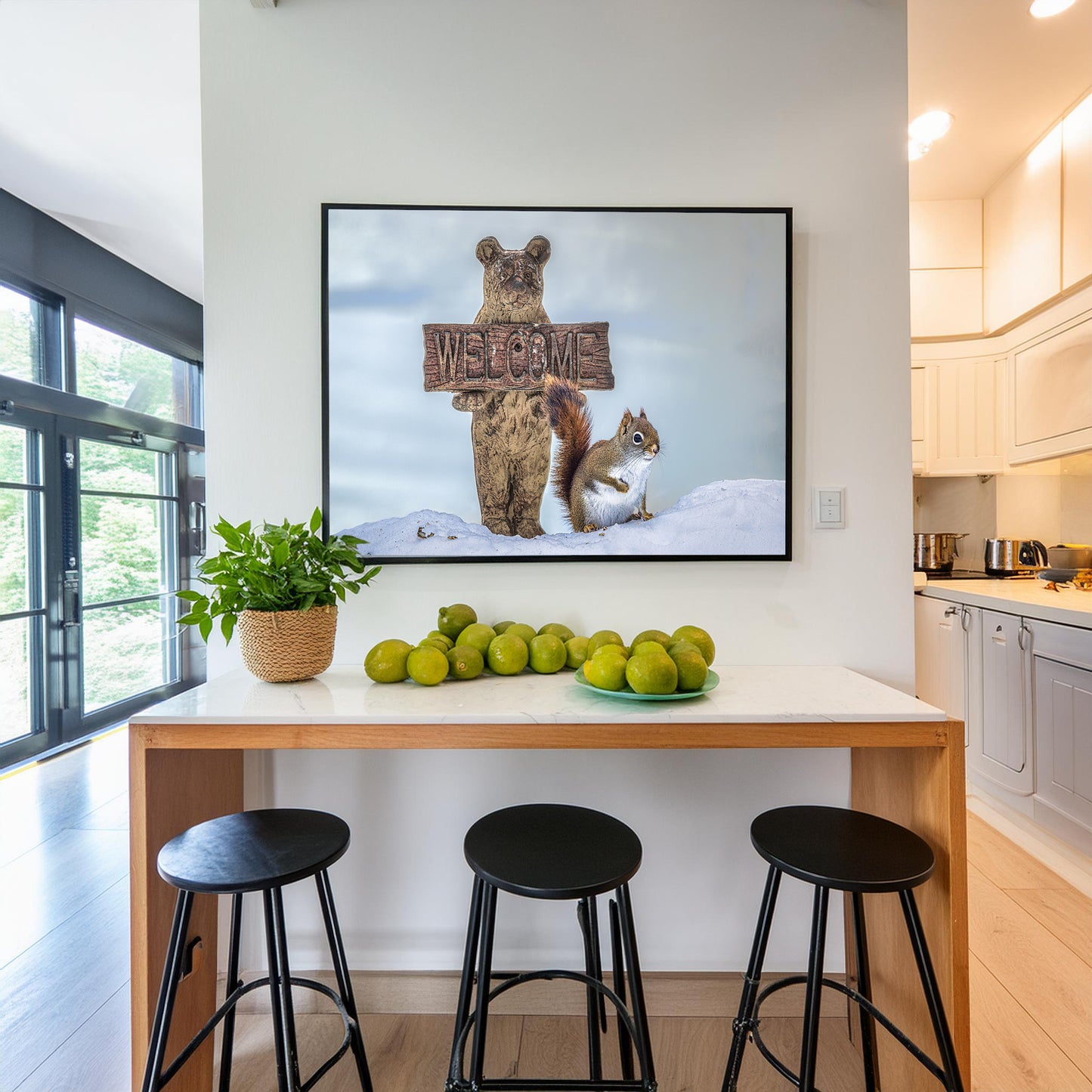 Bienvenida al invierno salvaje