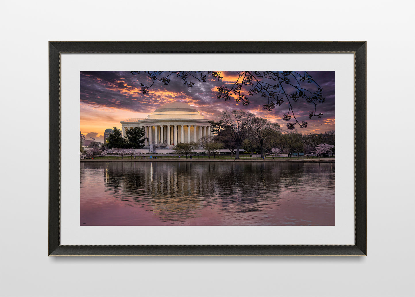 Sunrise at the Jefferson Memorial