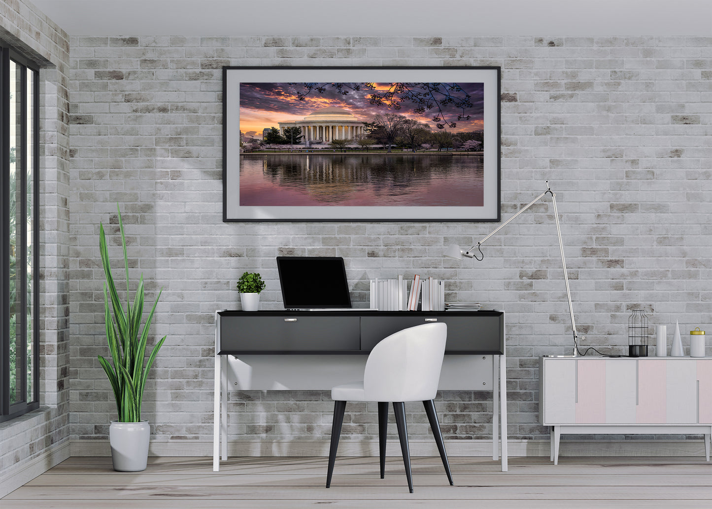 Sunrise at the Jefferson Memorial