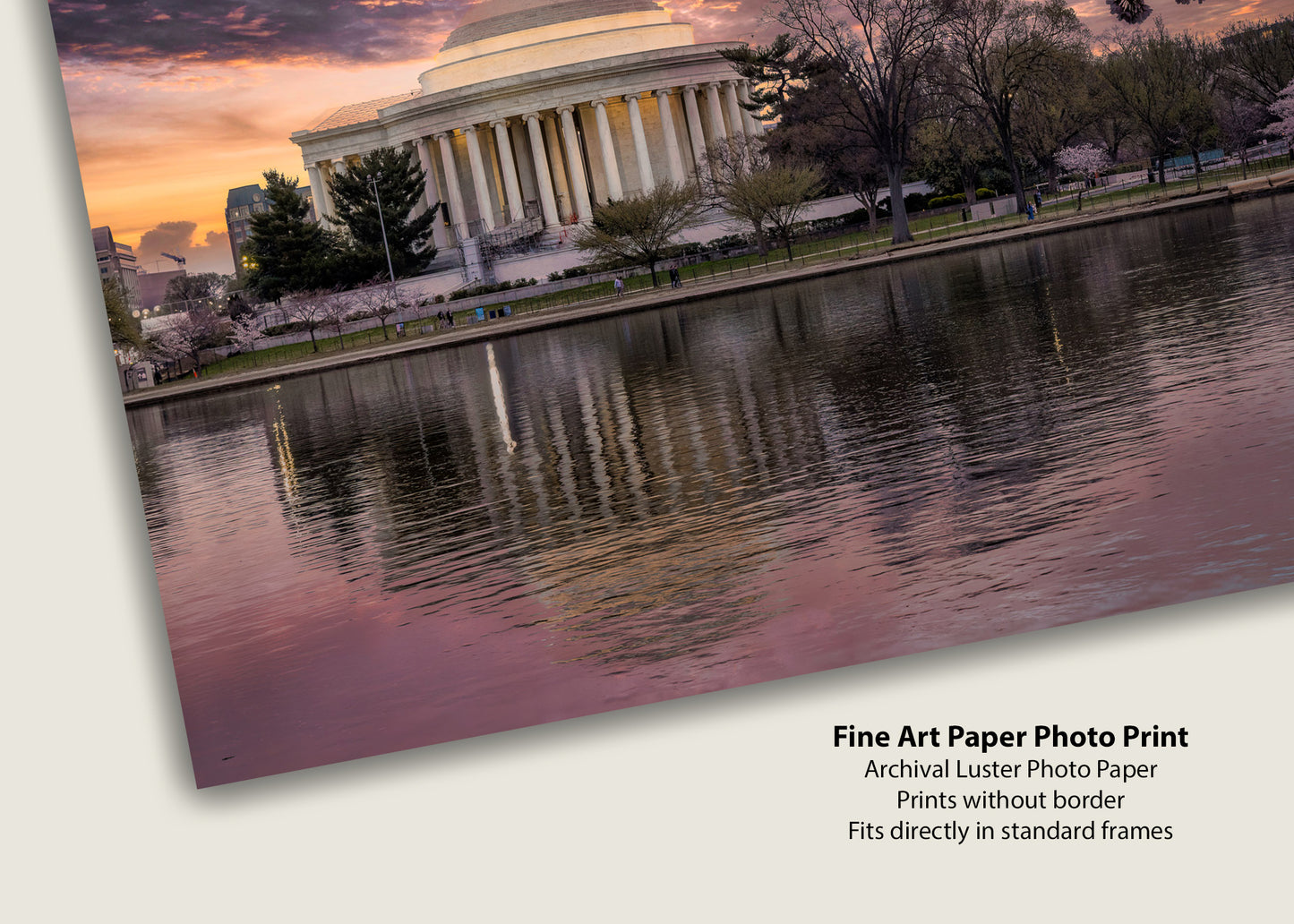 Sunrise at the Jefferson Memorial