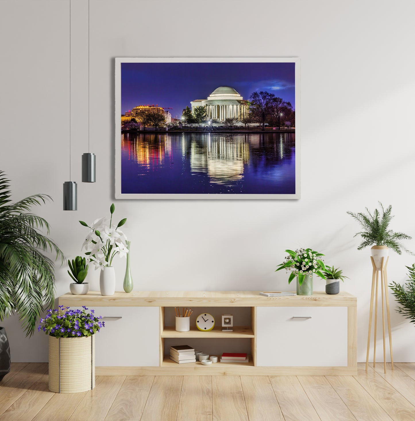 Night at the Jefferson Memorial