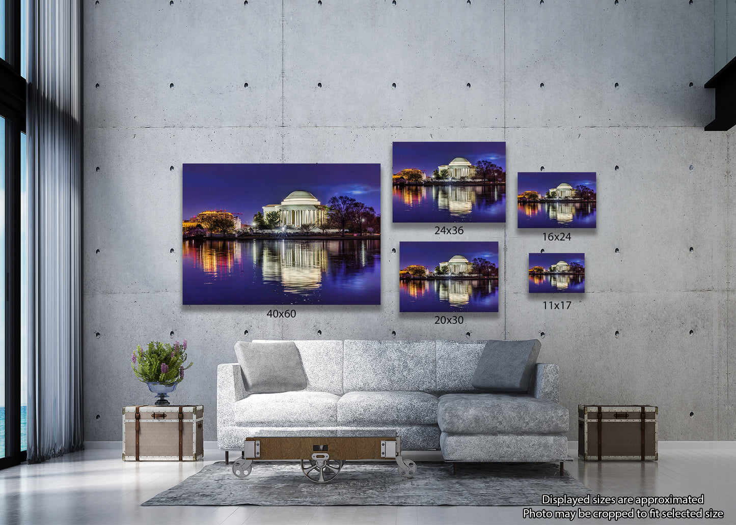 Night at the Jefferson Memorial