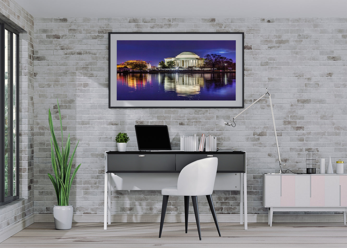 Night at the Jefferson Memorial