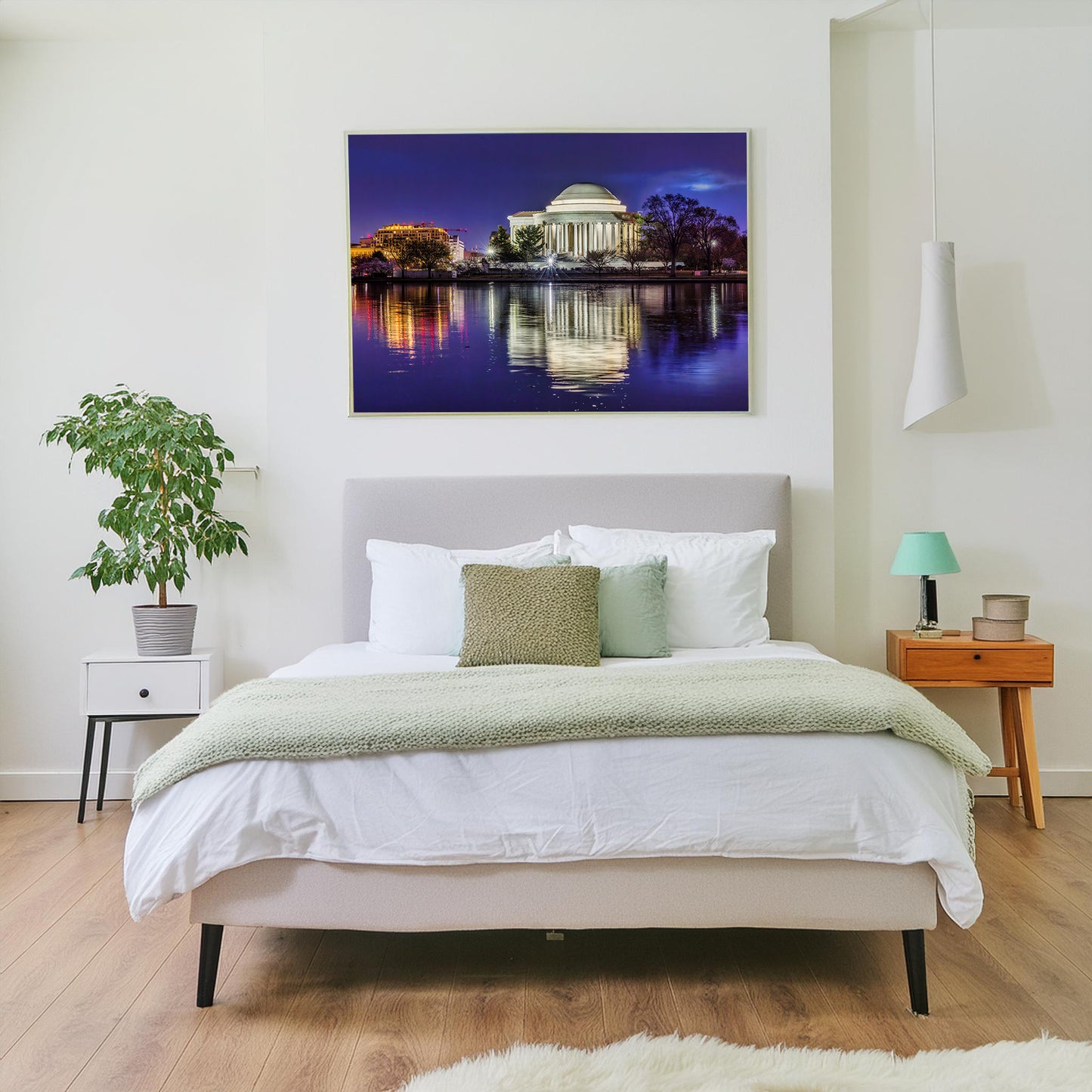 Night at the Jefferson Memorial