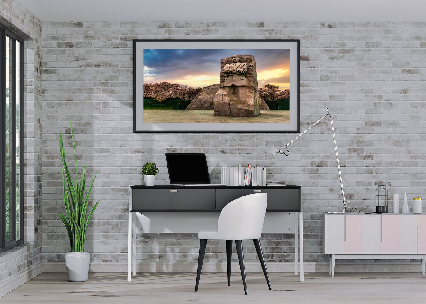 Sunset on the MLK Memorial