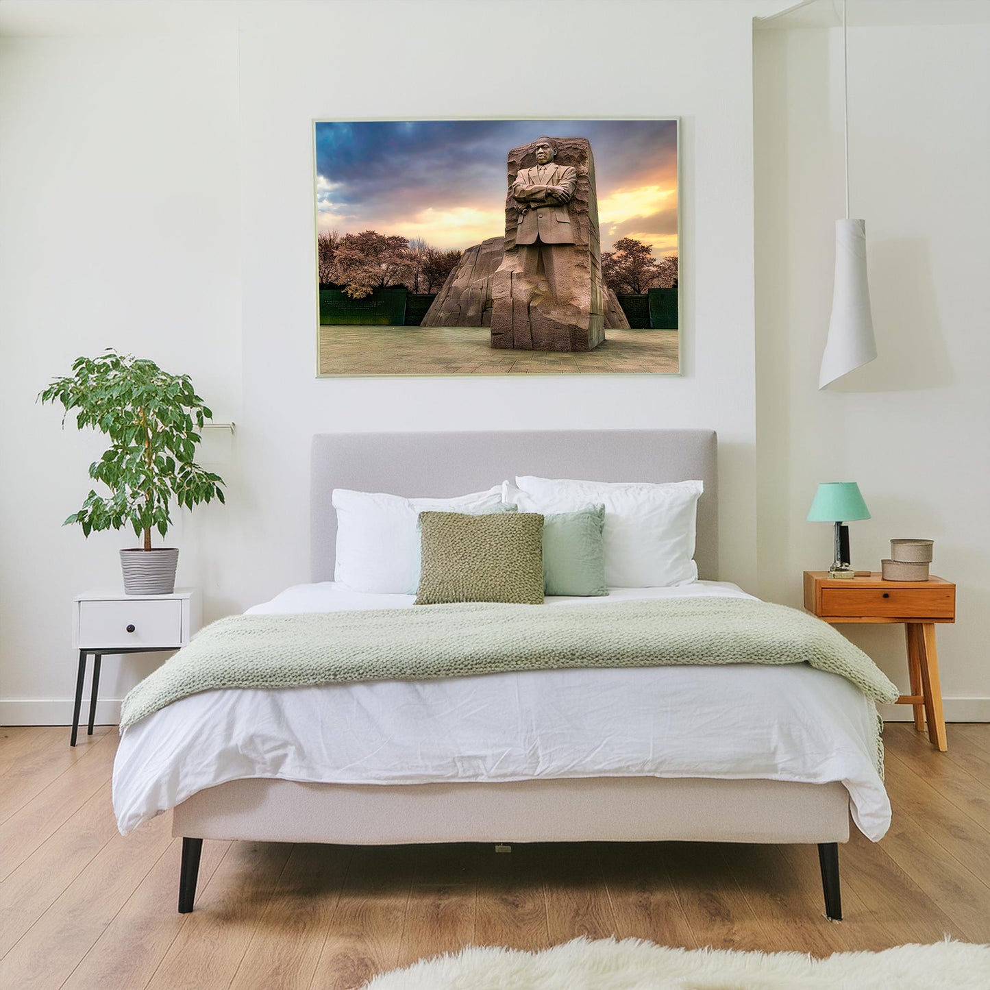 Sunset on the MLK Memorial