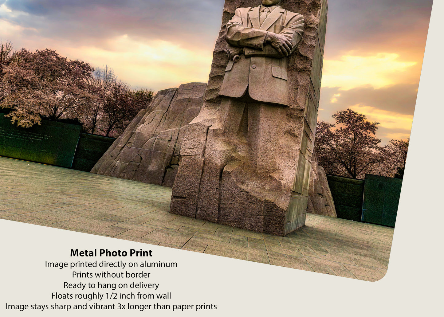 Sunset on the MLK Memorial