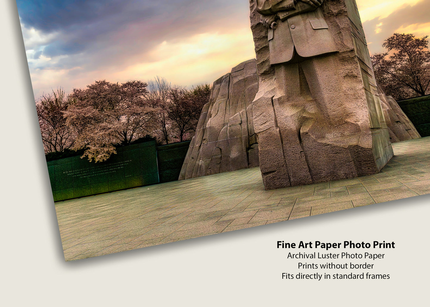 Sunset on the MLK Memorial
