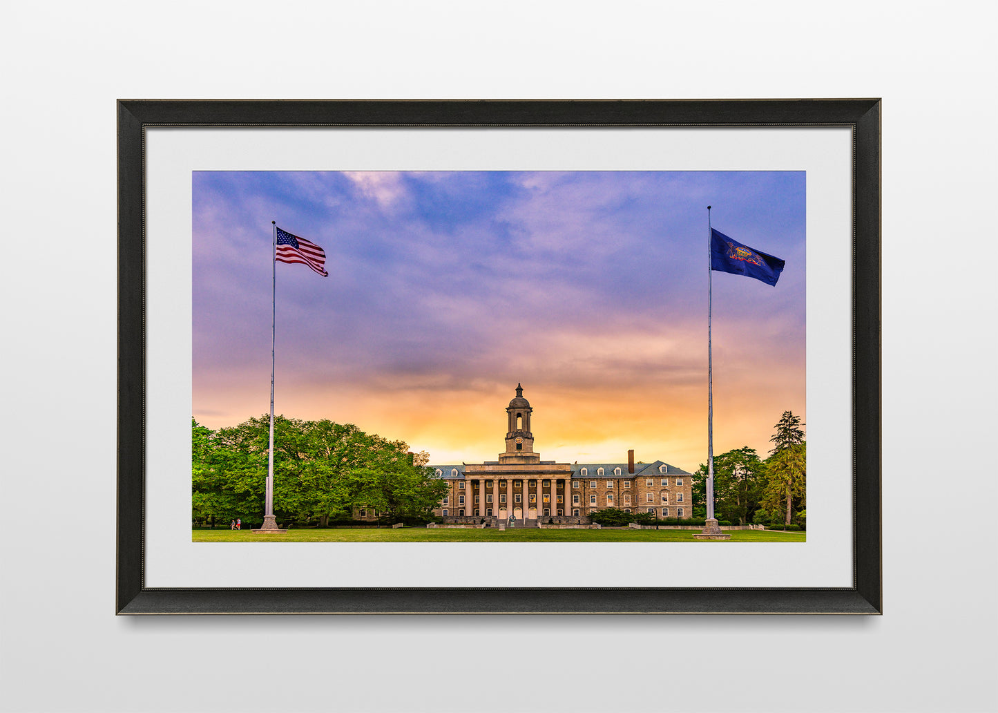 Sunset at Old Main