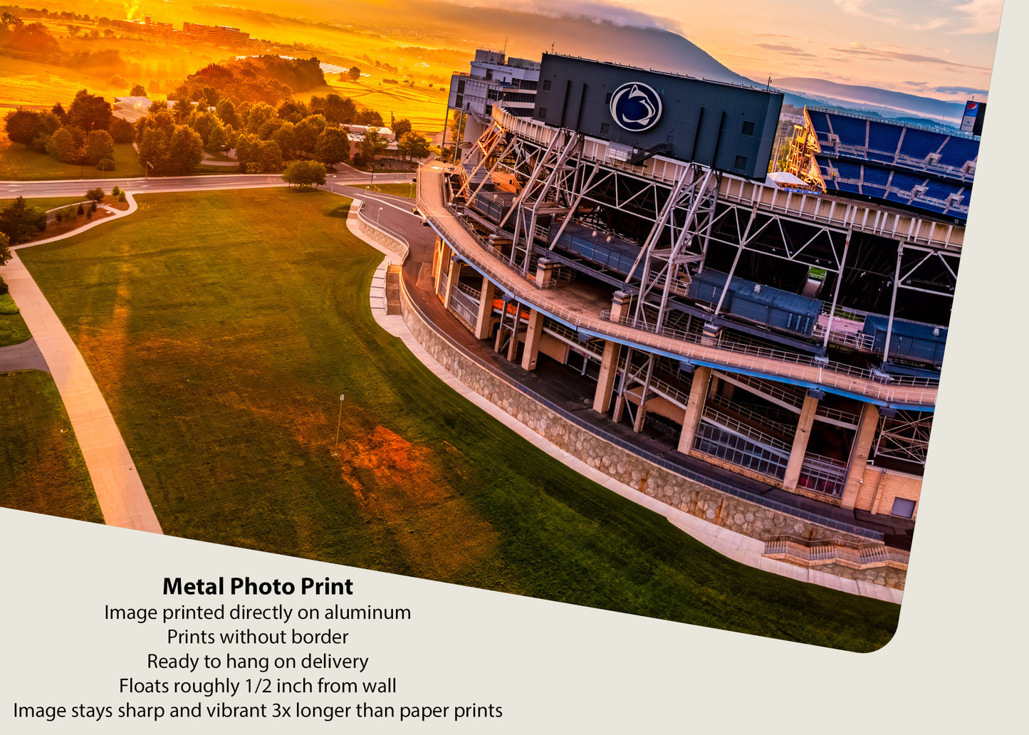 Sunrise at Beaver Stadium
