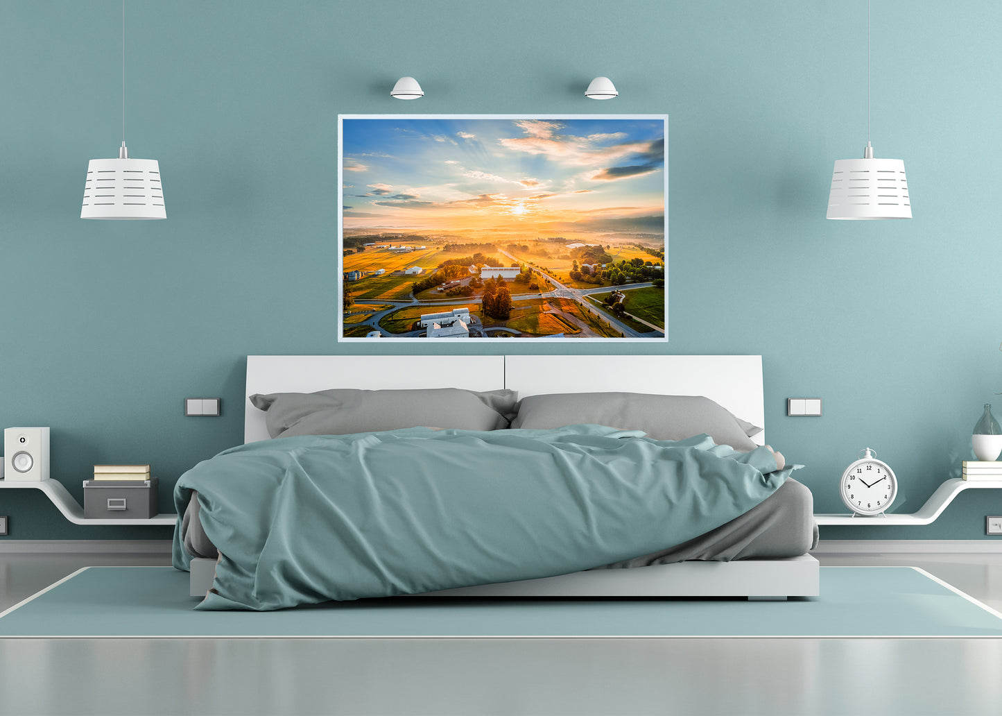 Sunrise at the Farmer’s High School