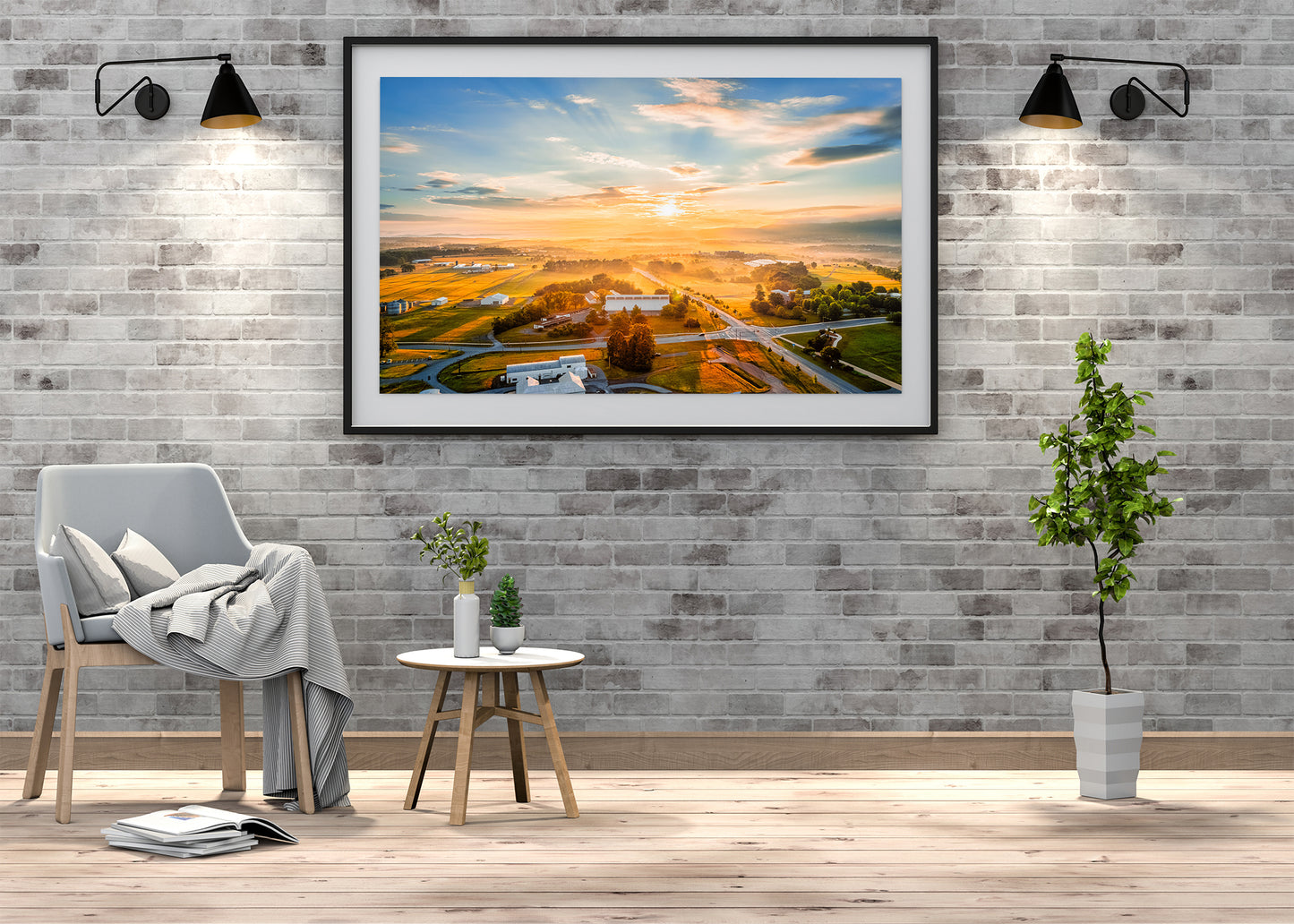 Sunrise at the Farmer’s High School