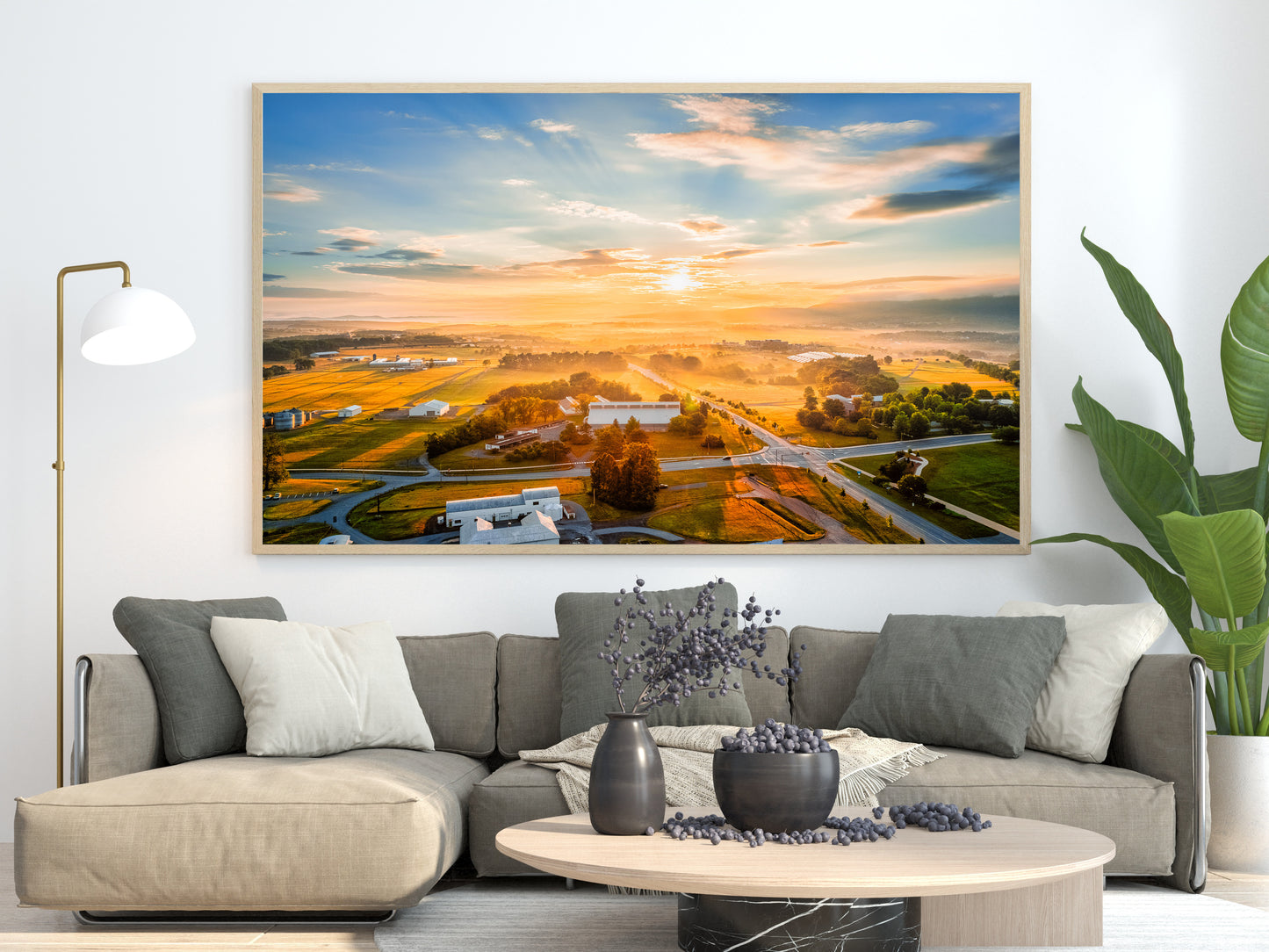 Sunrise at the Farmer’s High School