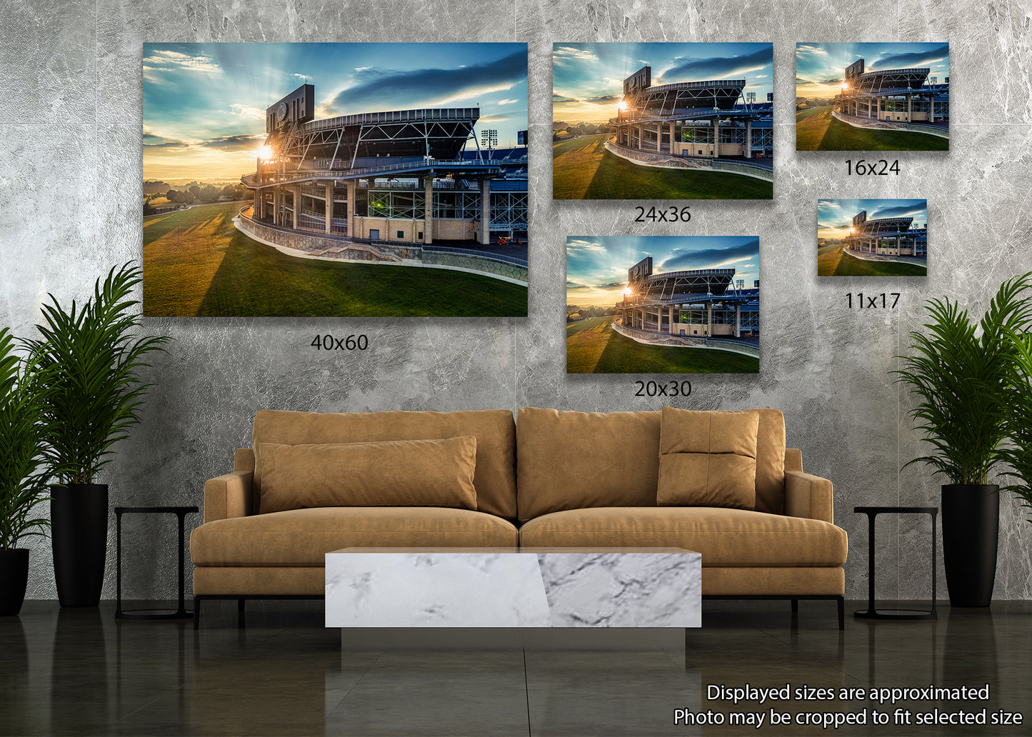 Sunburst at Beaver Stadium