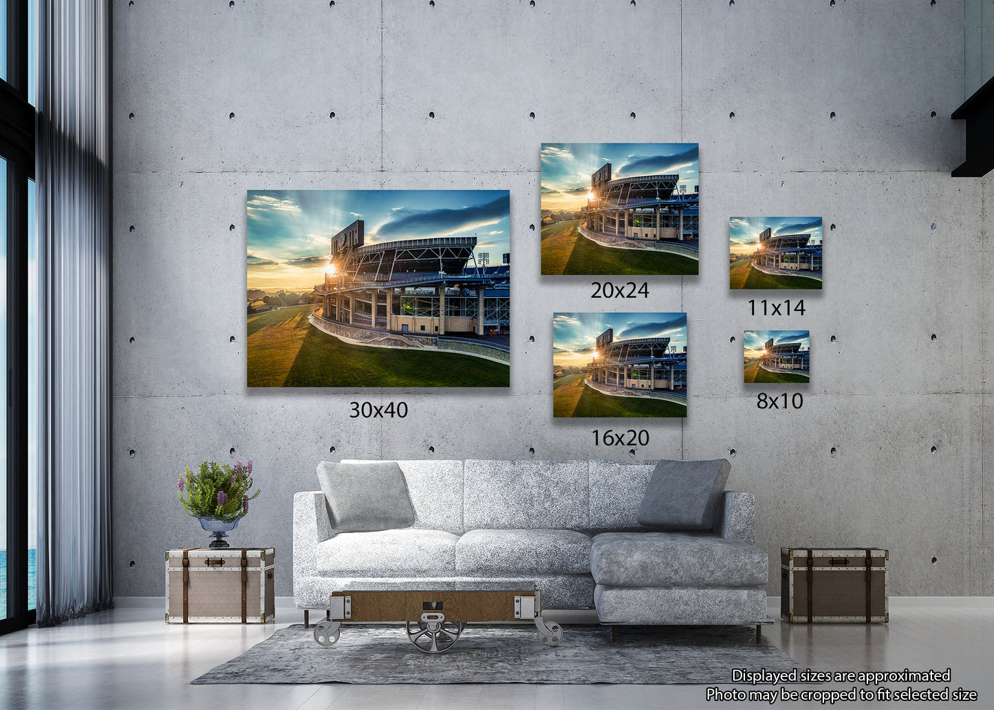 Sunburst at Beaver Stadium