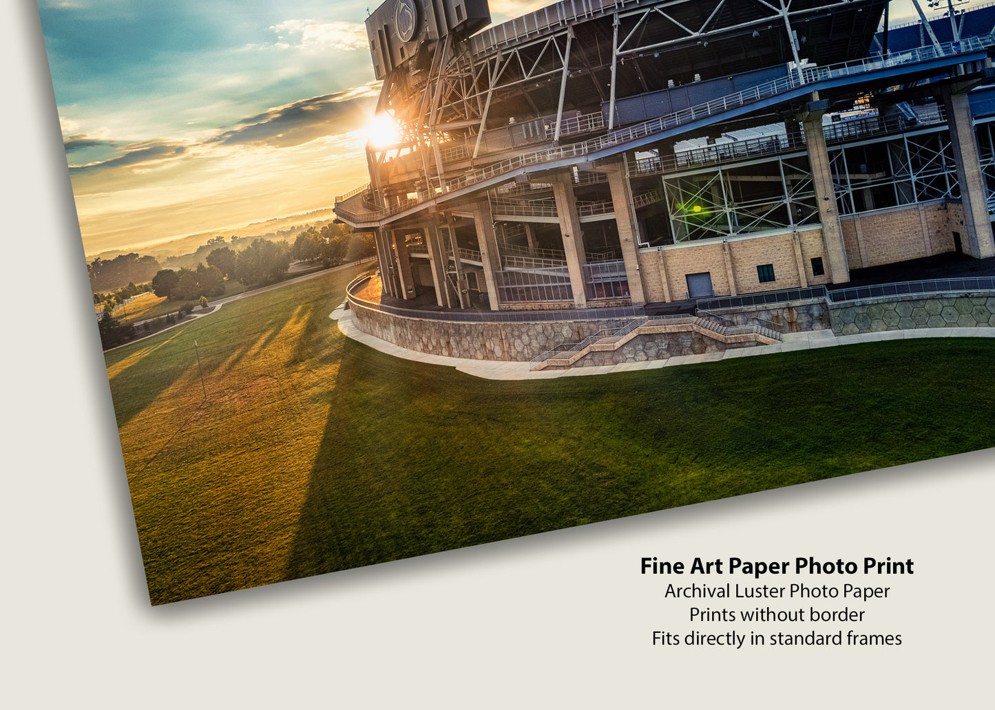 Sunburst at Beaver Stadium