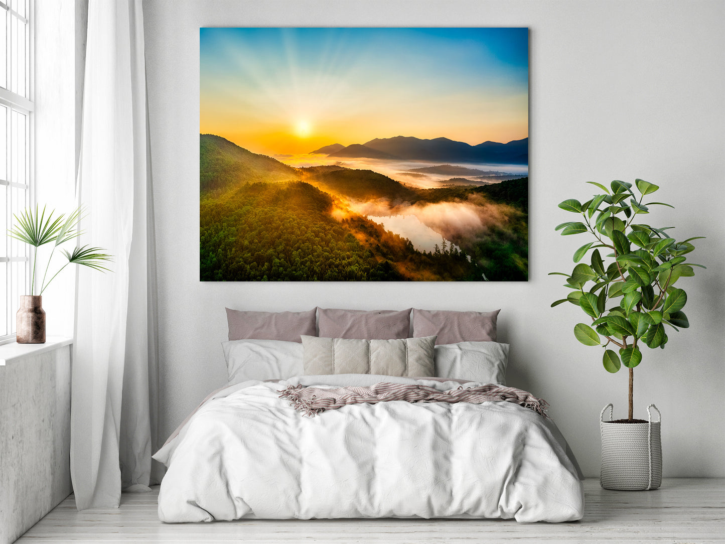 Misty Morning in Lake Placid