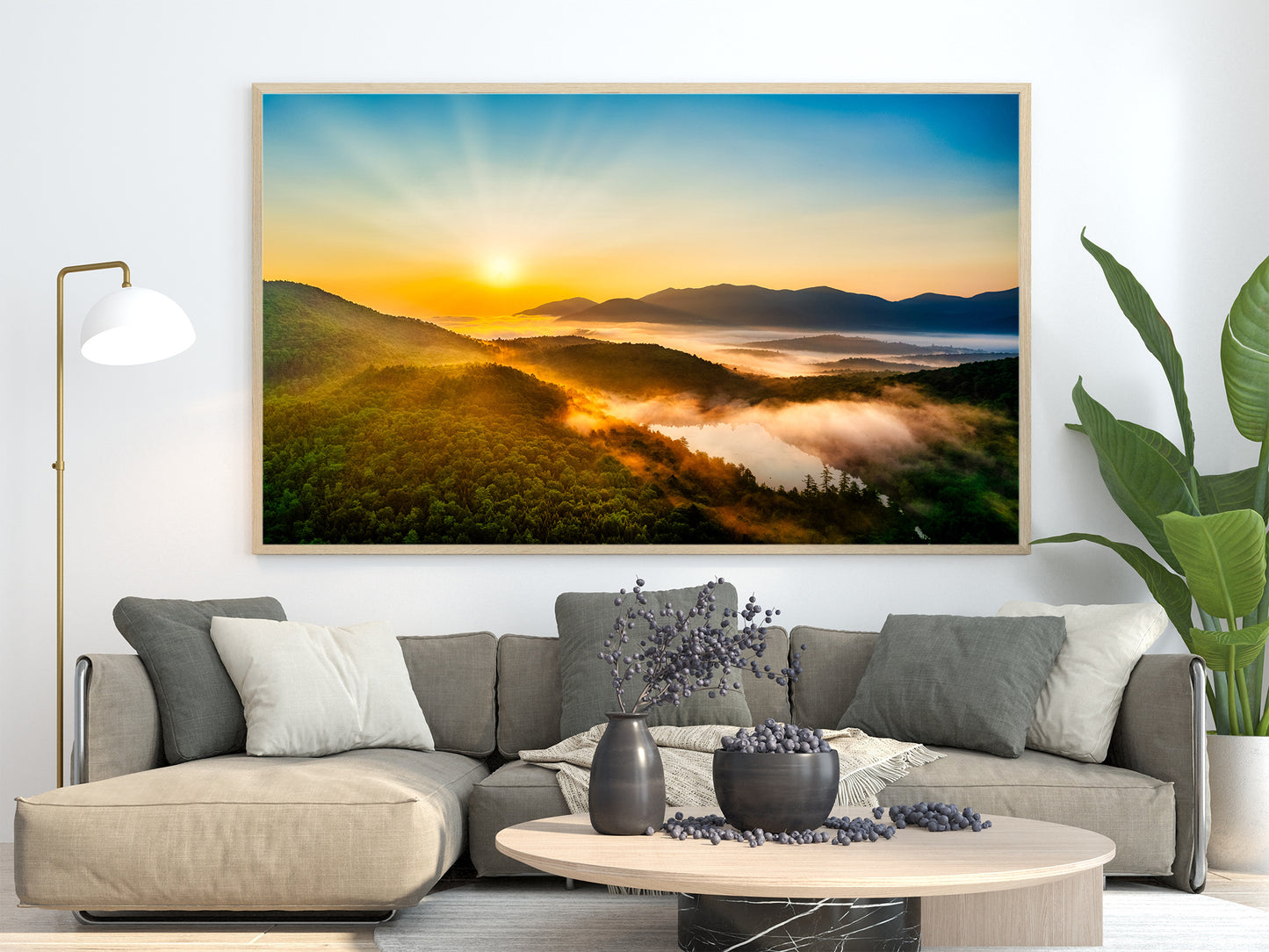 Misty Morning in Lake Placid