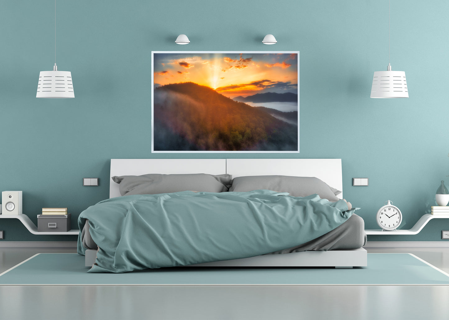 Sunrise through the Clouds