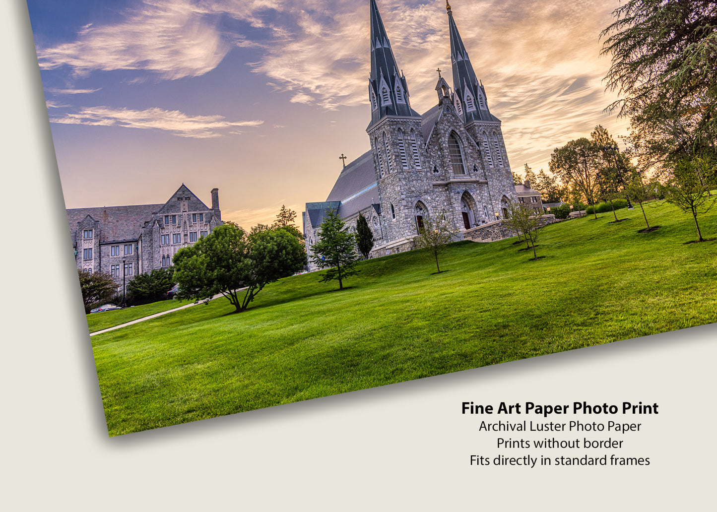 Amanecer en la iglesia de Santo Tomás de Villanueva
