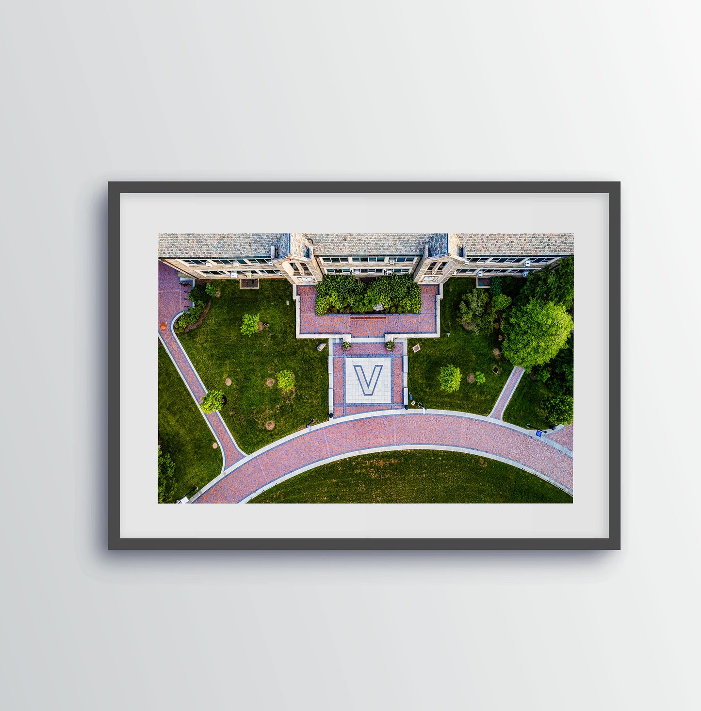 Looking Down at Villanova