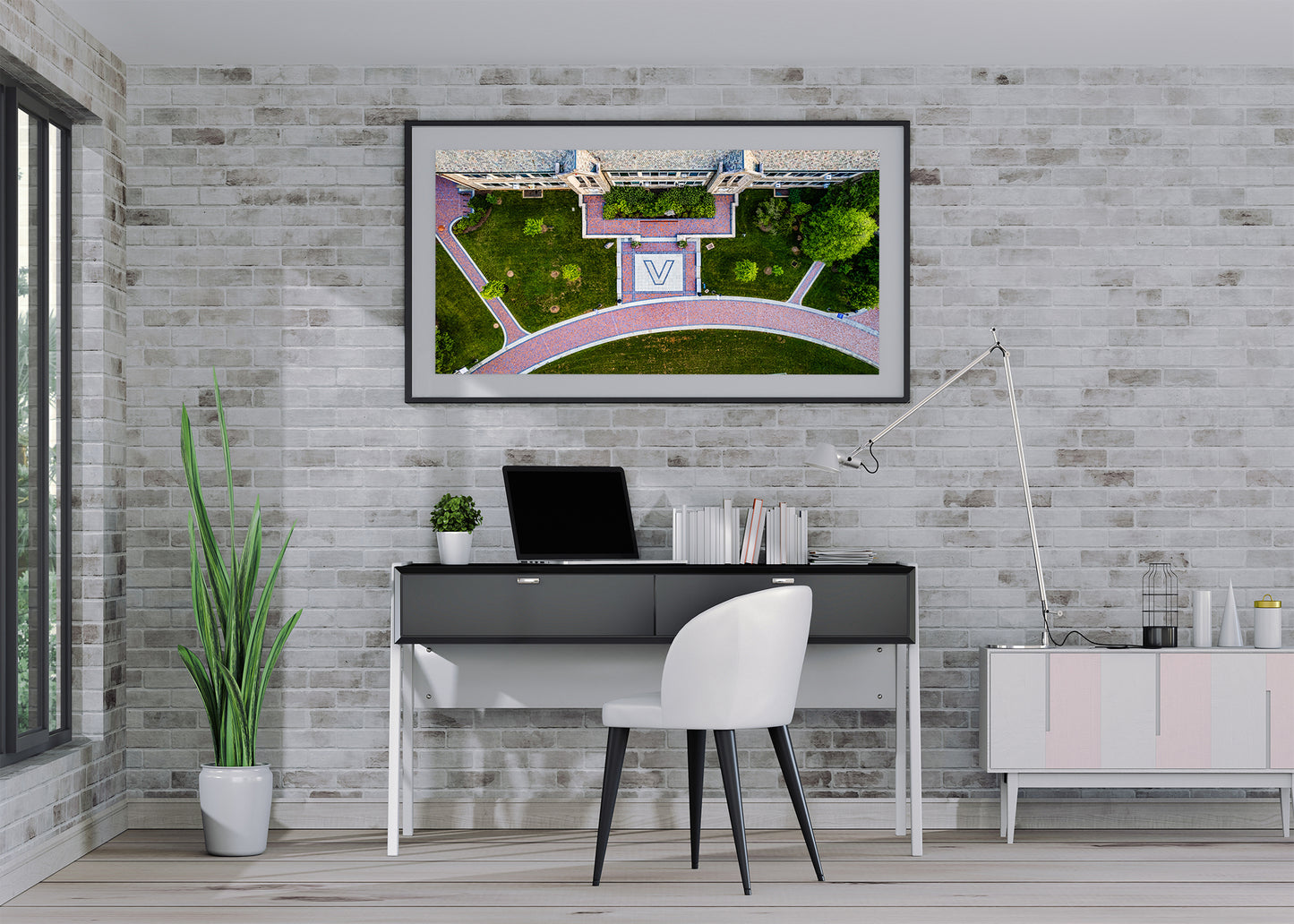 Looking Down at Villanova