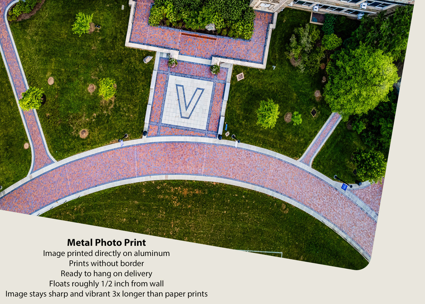 Looking Down at Villanova