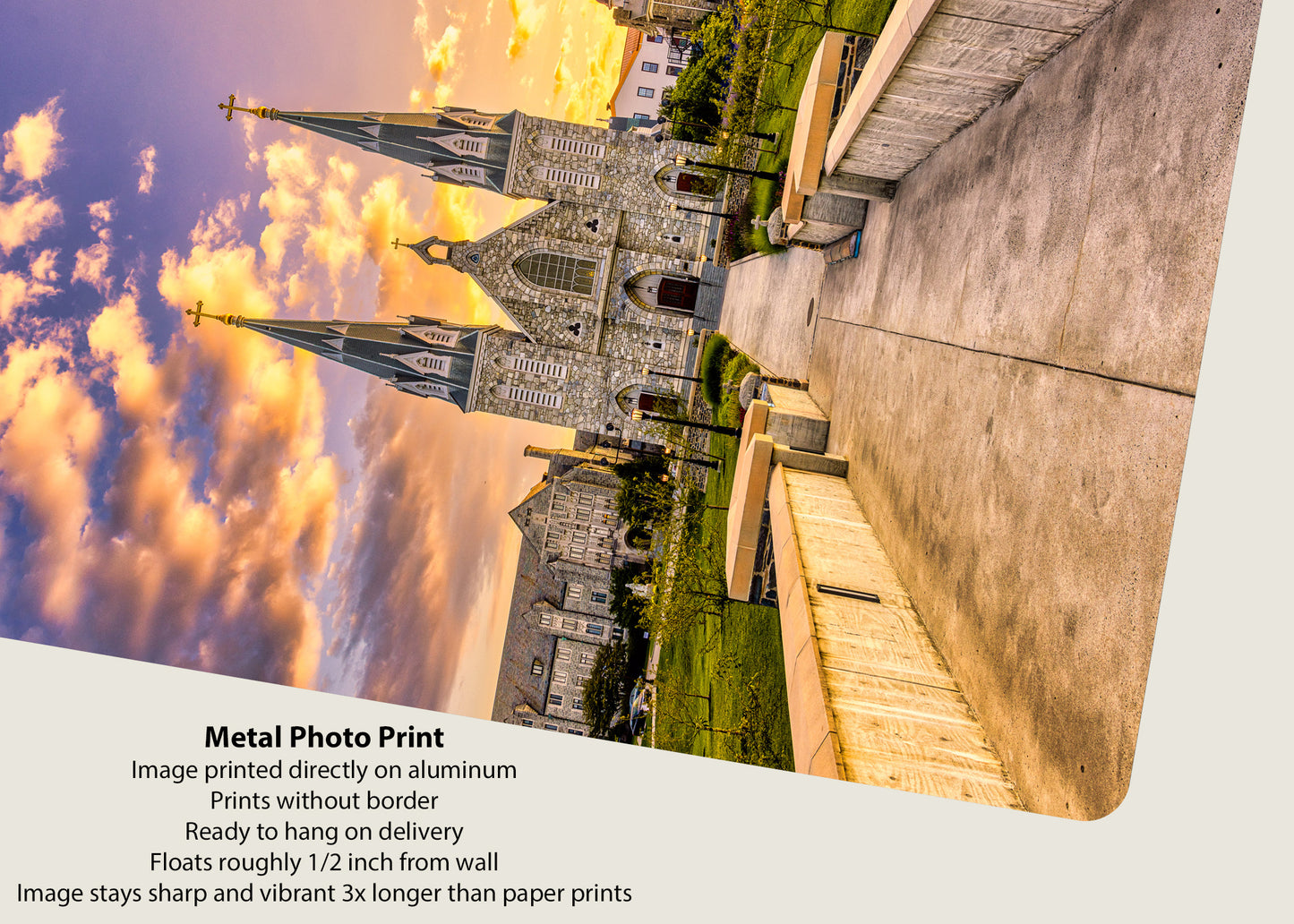 Long Walk to Church at Villanova