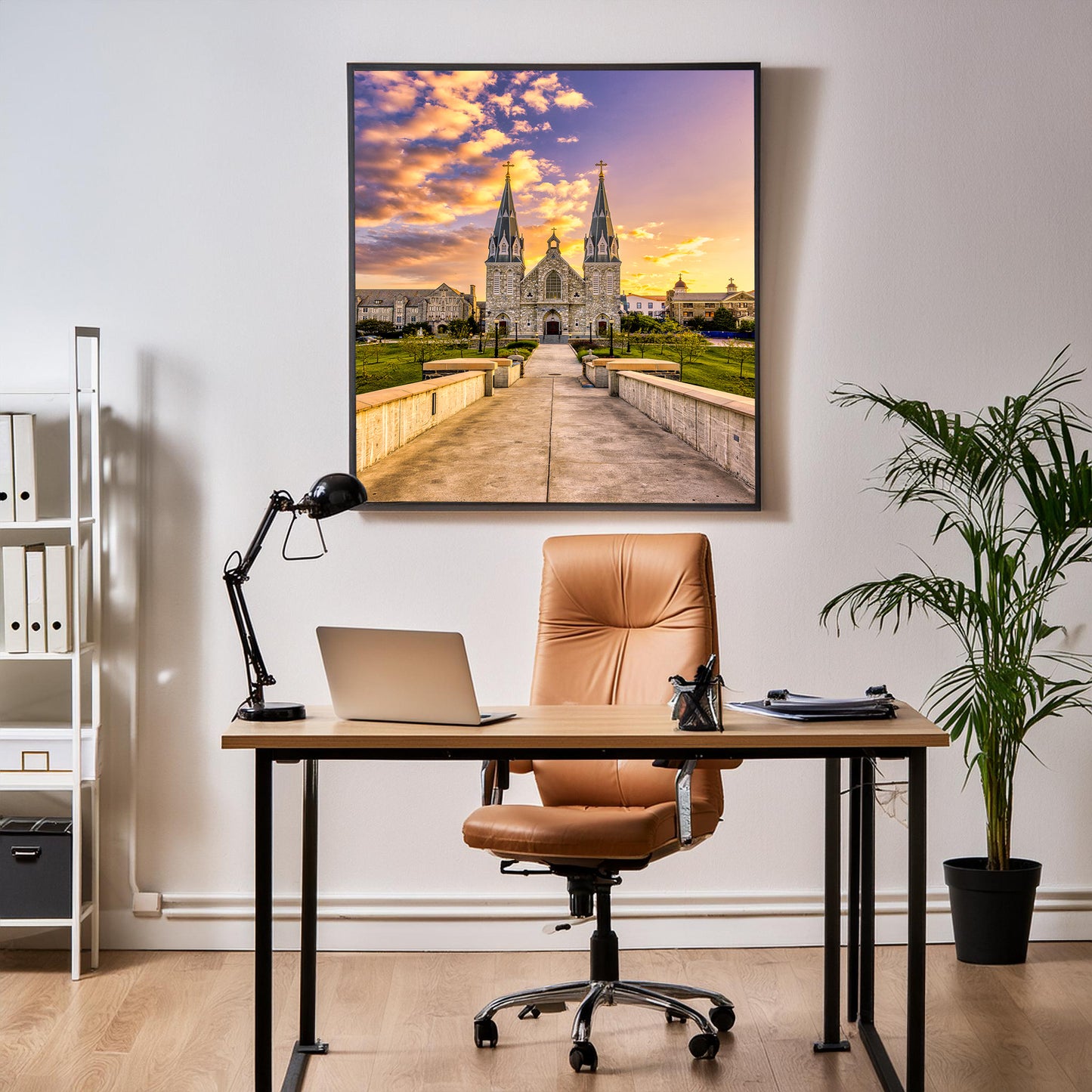 Long Walk to Church at Villanova