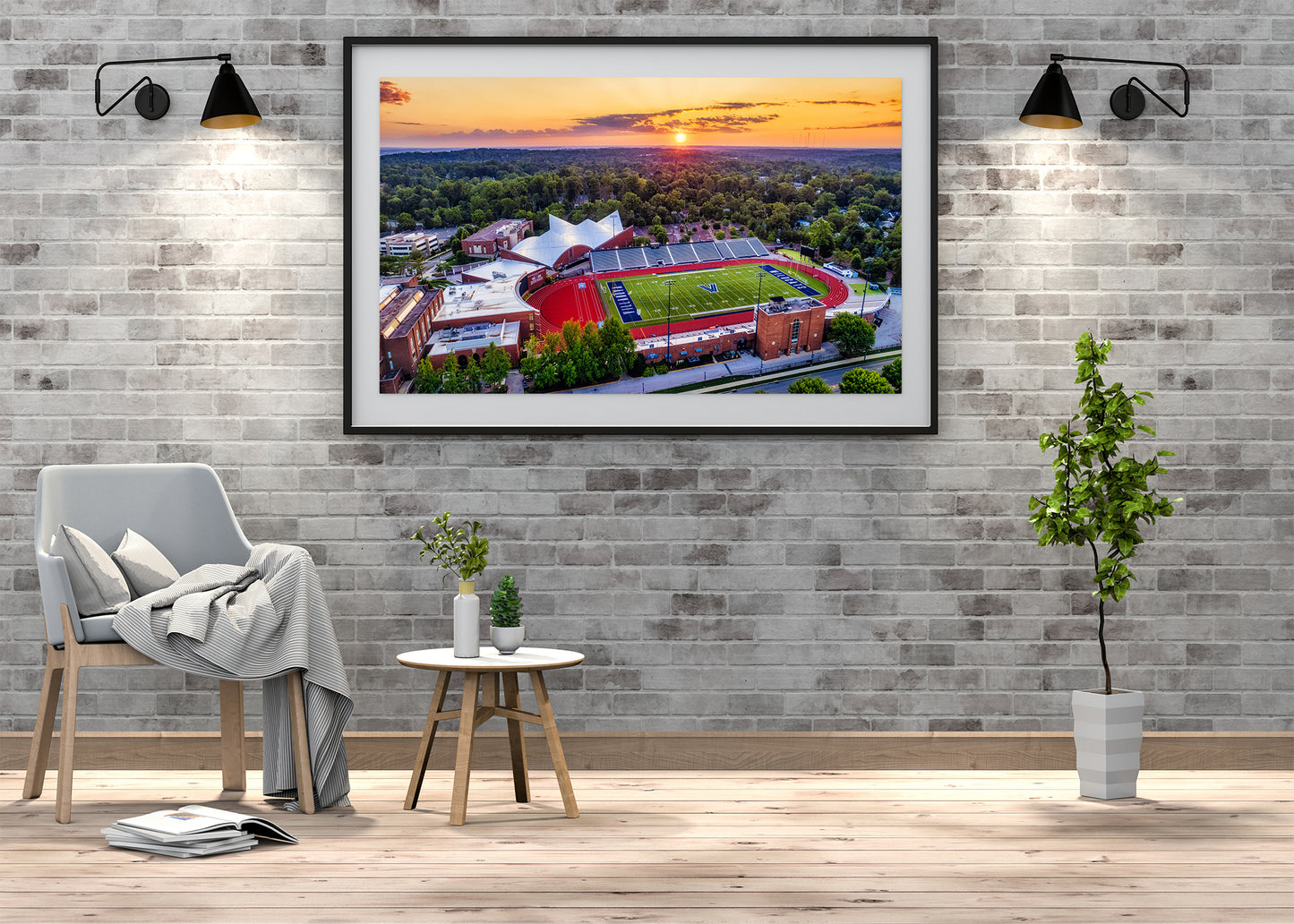 Sunrise at Villanova Stadium