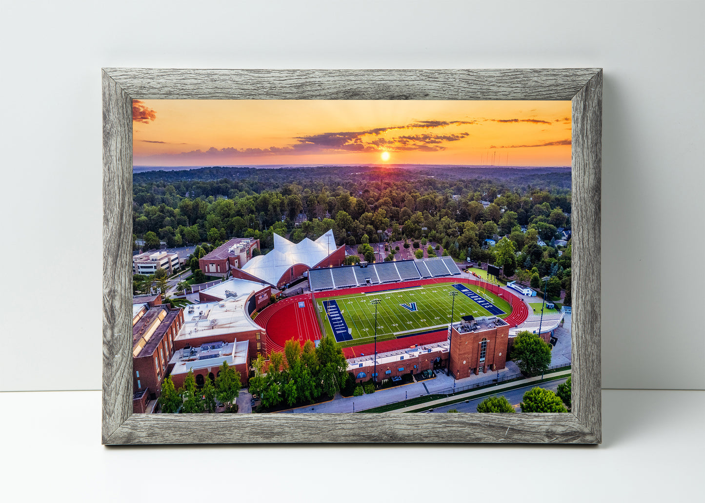 Sunrise at Villanova Stadium